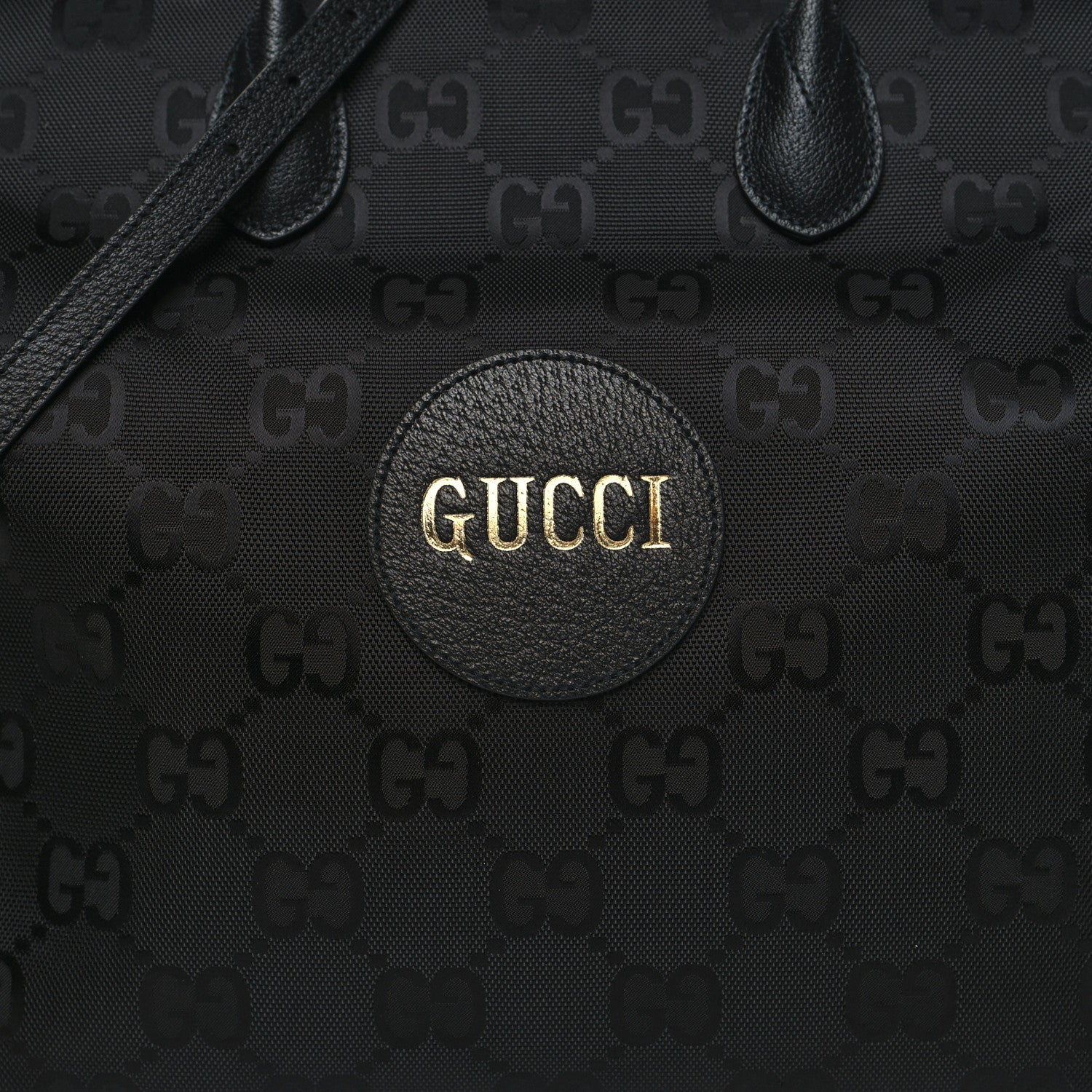 Gucci Econyl Nylon Monogram Large Off The Grid Tote Bag Black 9 of 12