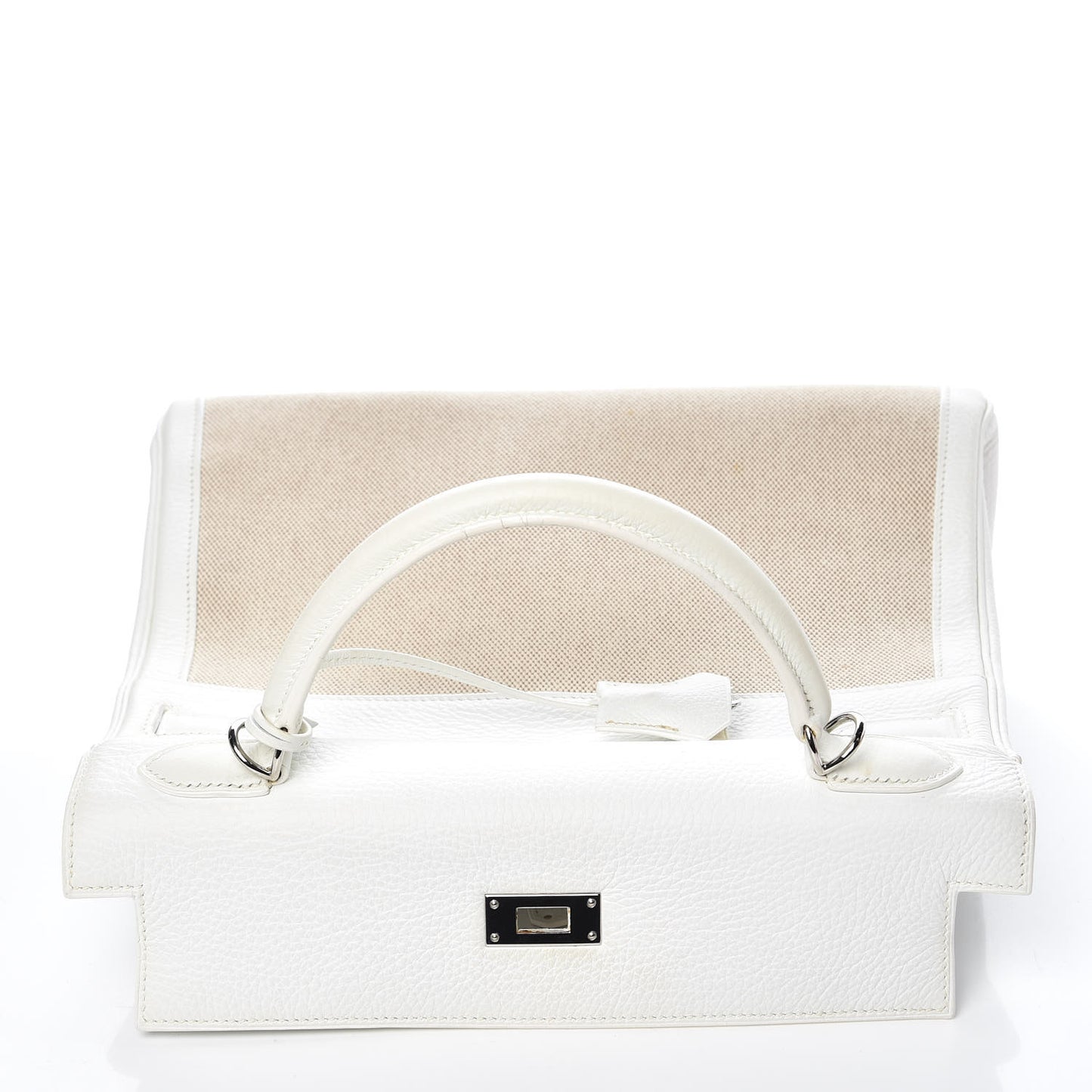 Taurillon Clemence Toile Kelly Retourne 32 White
