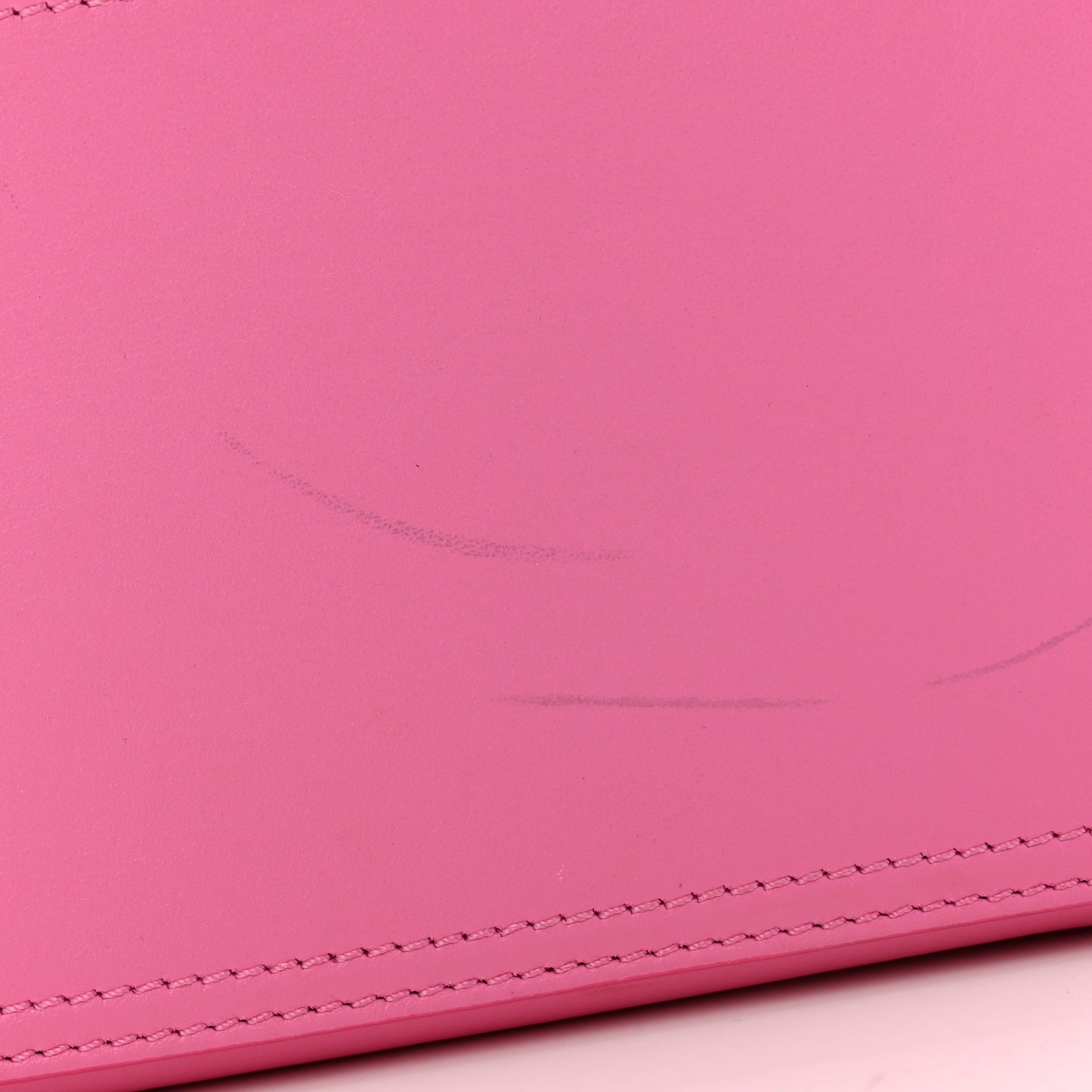 Smooth Calfskin Le Rectangle Shoulder Bag Pink