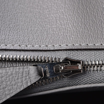 Hermes Togo Birkin 25 Gris Mouette 13 of 35