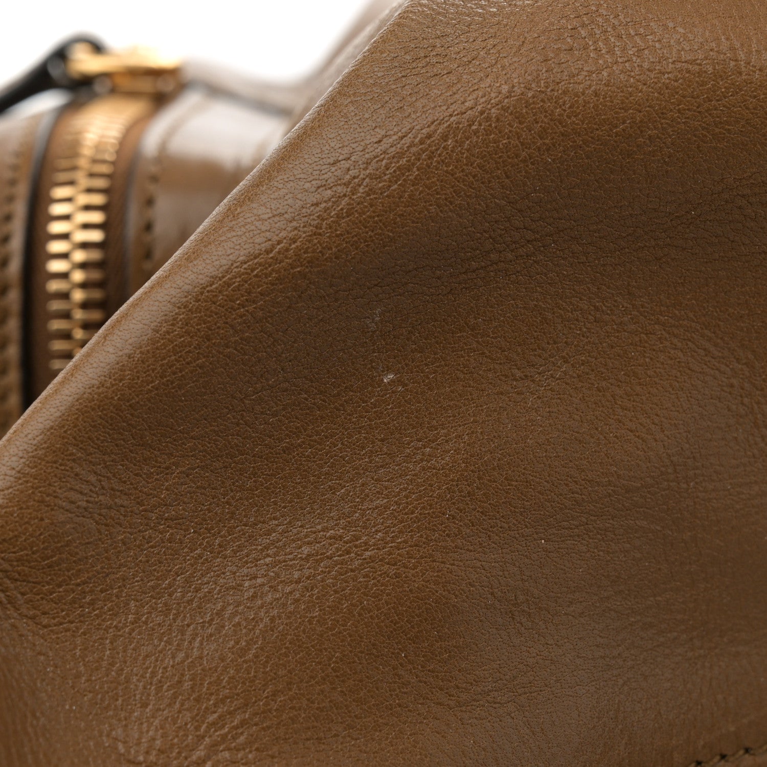 Chloe Shiny Calfskin Large Double Carrry Camera Bag Dark Khaki 11 of 11