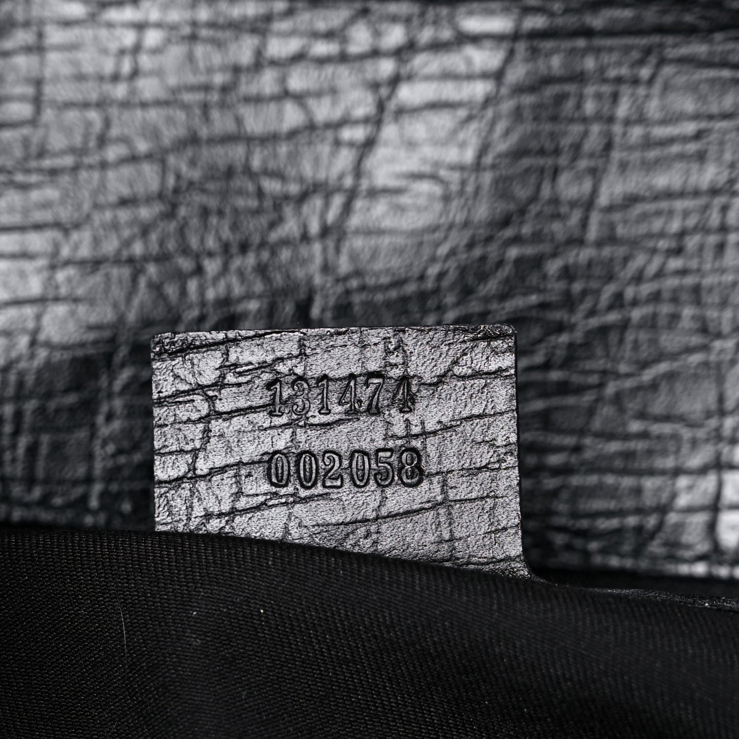 Monogram Horsebit Web Flap Bag Black Beige