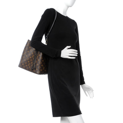 Louis Vuitton Monogram Neonoe MM Black 2 of 6