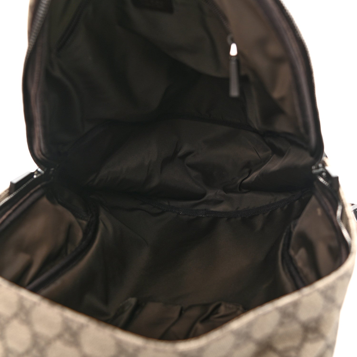 Gucci GG Plus Monogram Interlocking G Medium Backpack Dark Brown 5 of 11