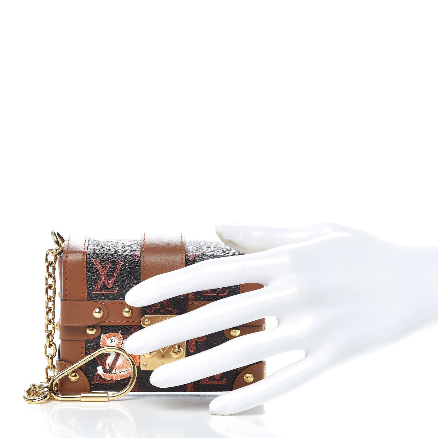 Catogram Essential Trunk Orange Marron
