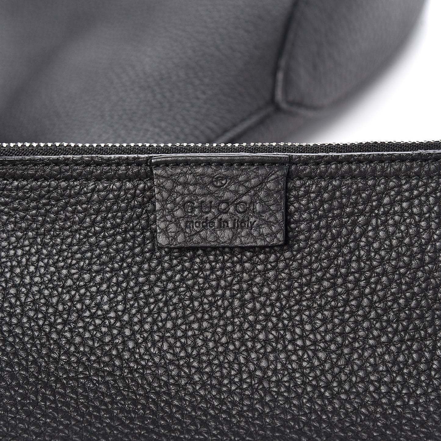 Soft Grained Calfskin Large Jackie Hobo Black