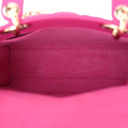 Christian Dior Lambskin Cannage Small My ABCDior Lady Dior Rani Pink 5 of 10