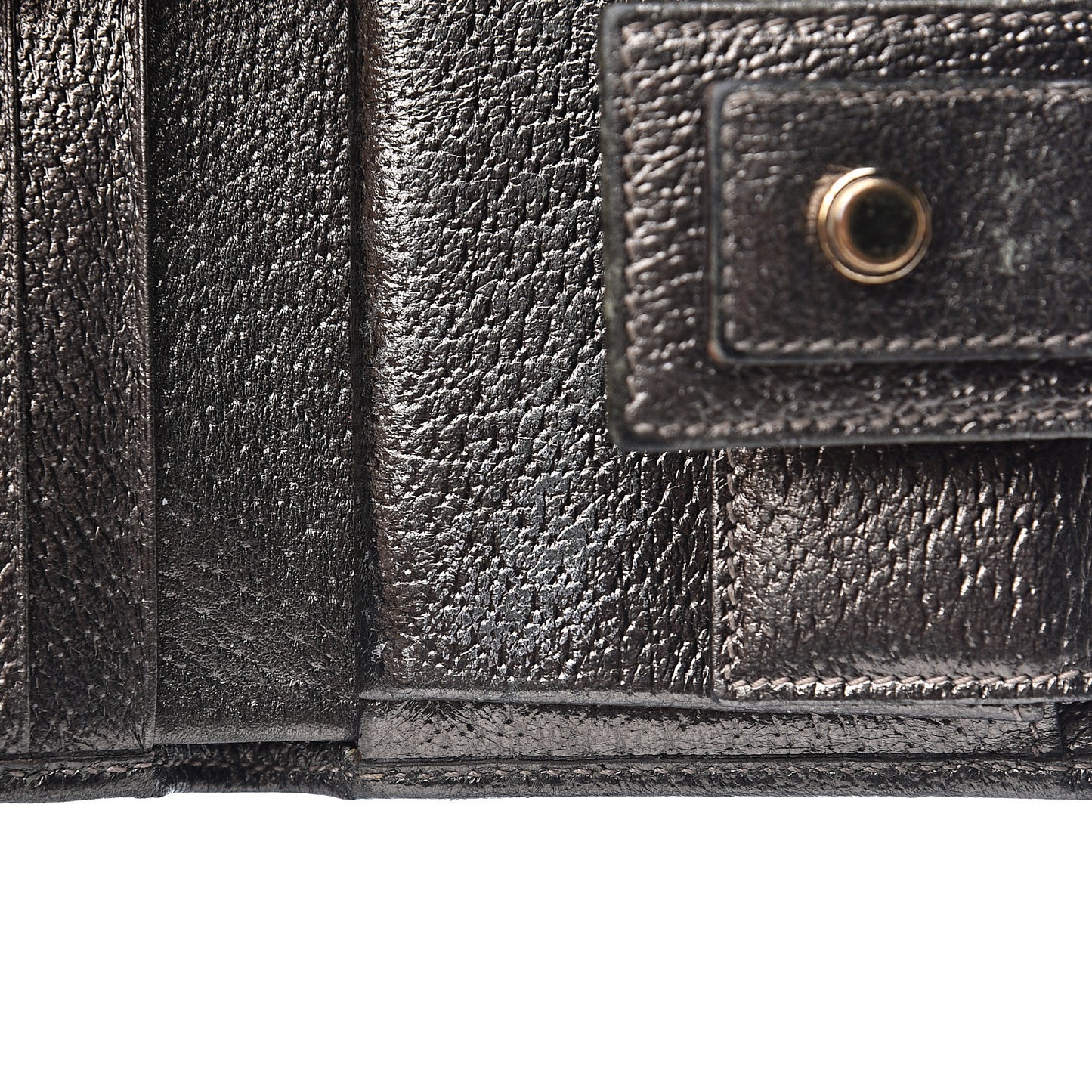 Monogram Abbey Compact Wallet Dark Brown