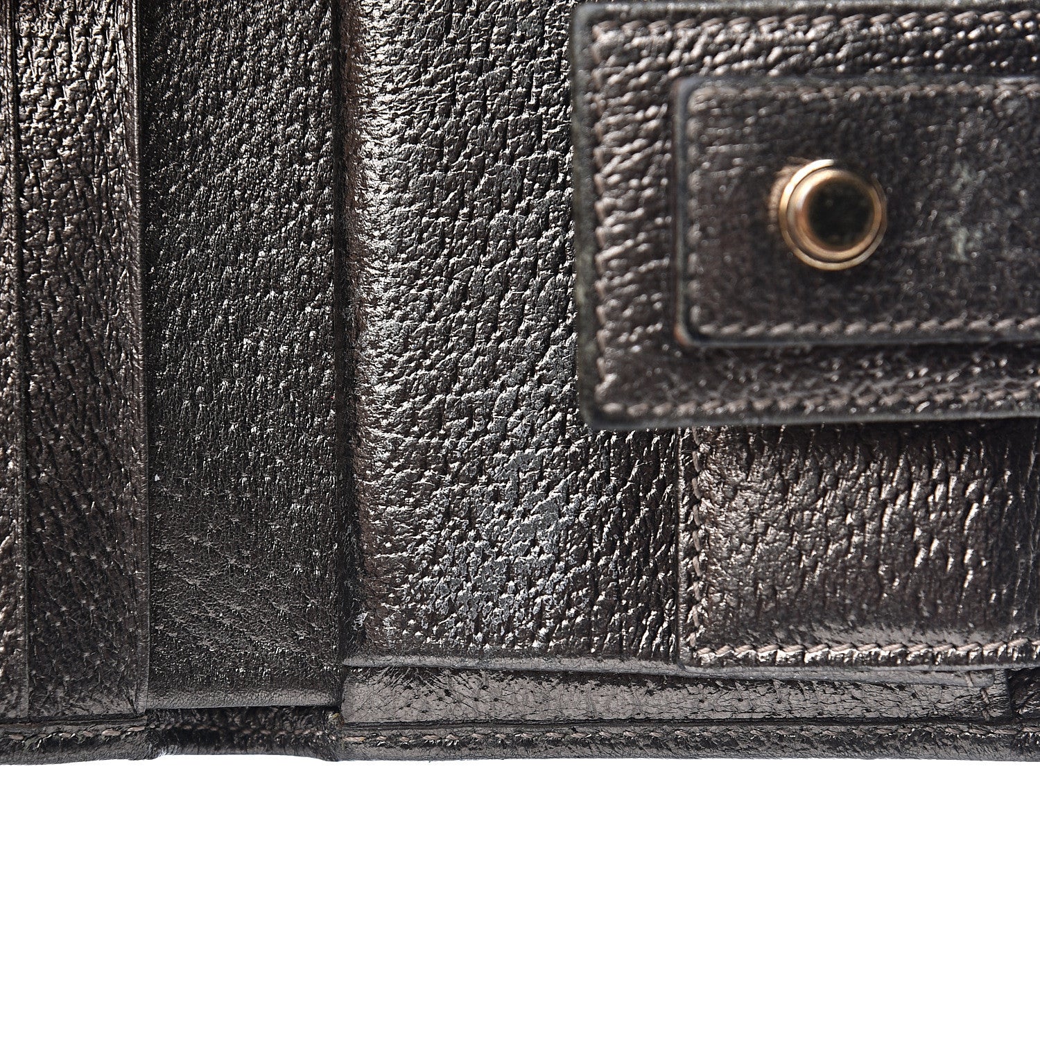 Gucci Monogram Abbey Compact Wallet Dark Brown 10 of 11