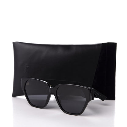 Christian Dior Acetate Square DiorID1 Sunglasses Black 11 of 11