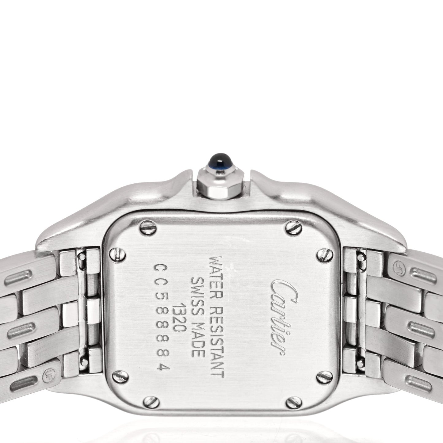 Stainless Steel 22mm Panthere Quartz Watch