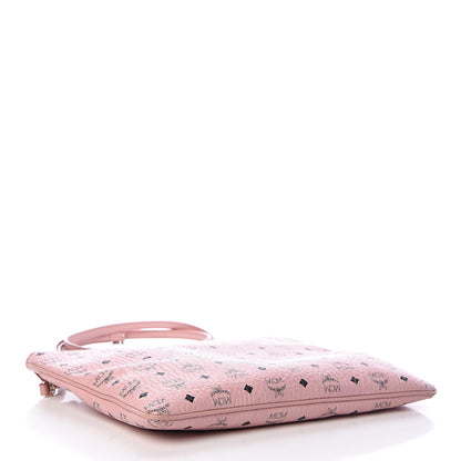 MCM Visetos Medium Crossbody Pouch Soft Pink 4 of 11
