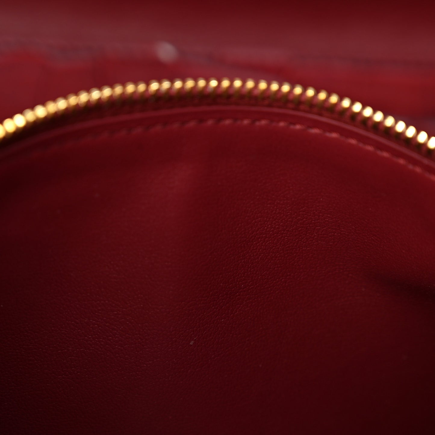Calfskin Crocodile Embossed Archetype Small Shopping Tote Burgundy