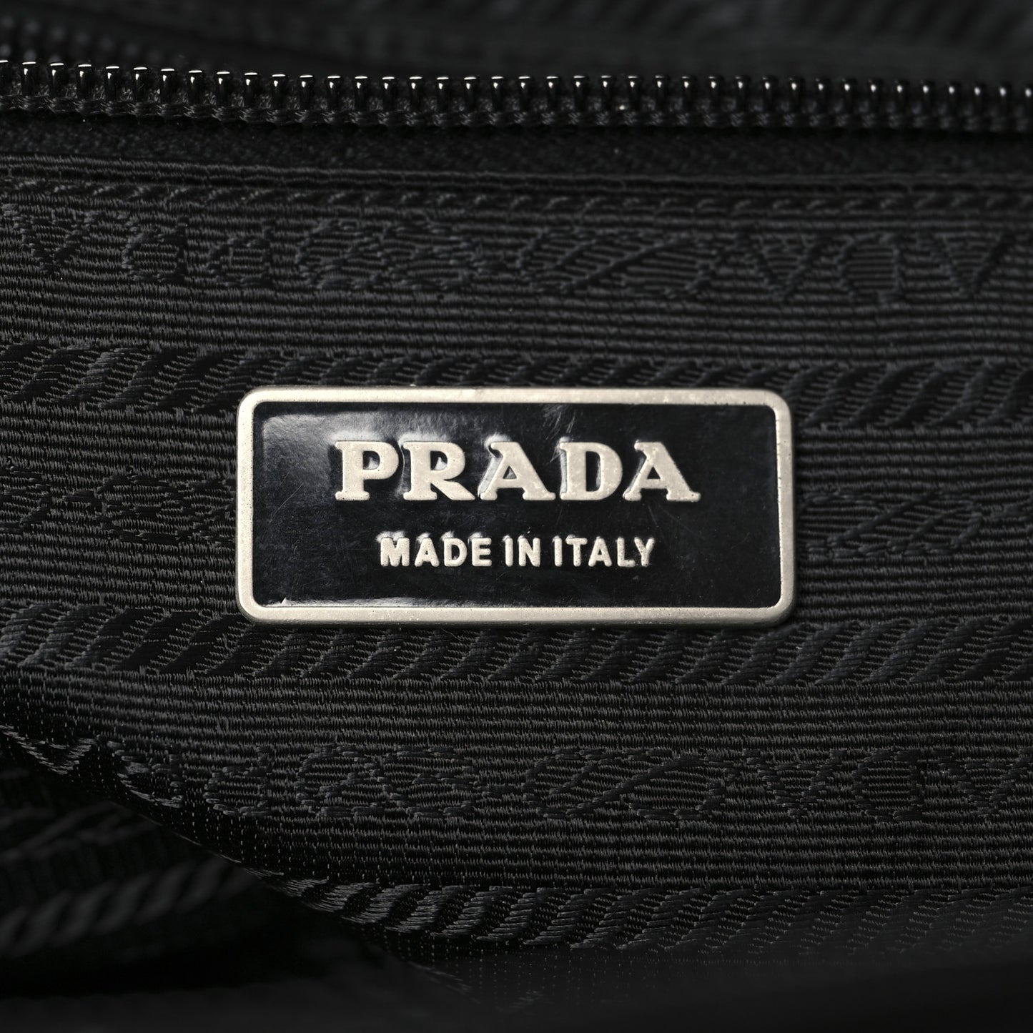 Nylon Vela Sport Messenger Bag Black