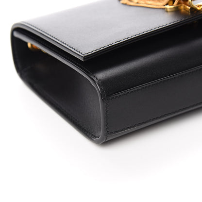 Saint Laurent Calfskin Small Classic Monogram Kate Tassel Satchel Black 7 of 10