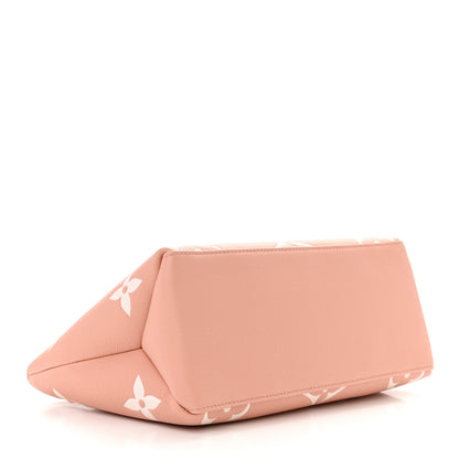 Louis Vuitton Empreinte Monogram Giant Petit Palais Rose Trianon Creme 4 of 9