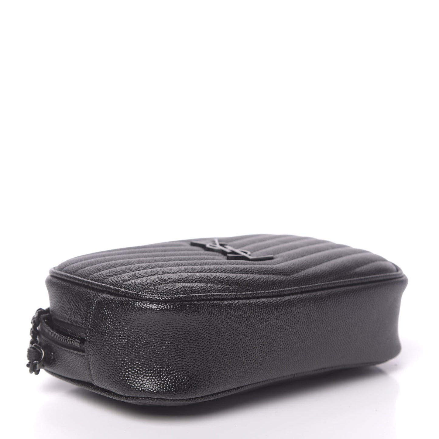 Grain De Poudre Matelasse Monogram Mini Lou Camera Bag Black