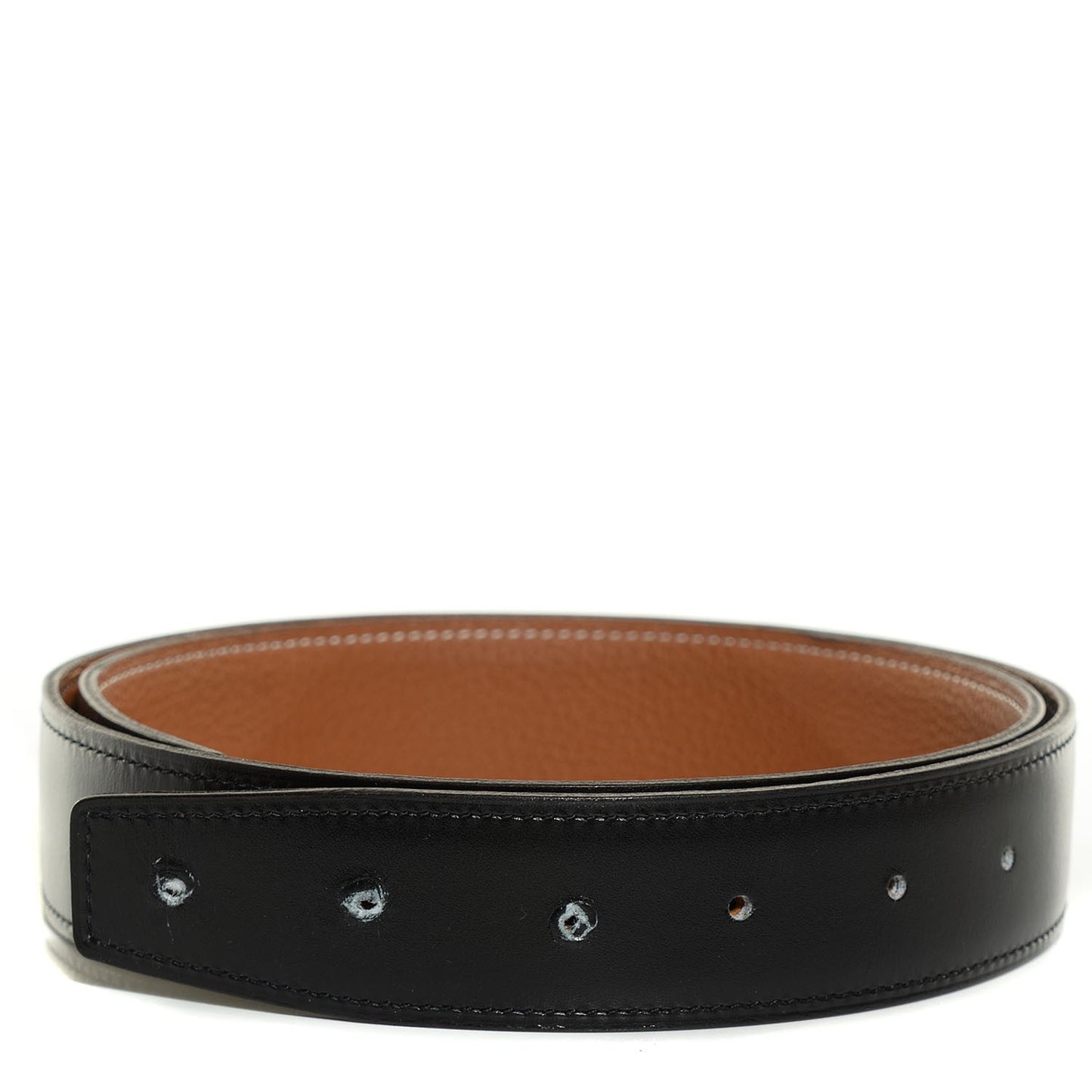 Box Togo 32mm Belt Strap 80 Black Gold