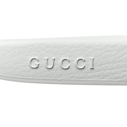 Gucci Rubber Mens Pursuit Slide Sandals 11 Great White Green Red 6 of 9
