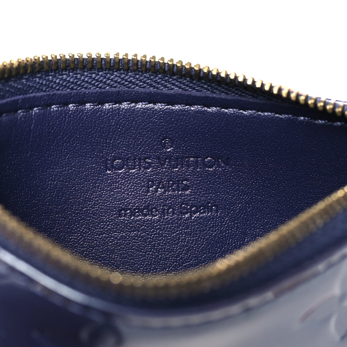 Vernis Pochette Key Pouch Indigo