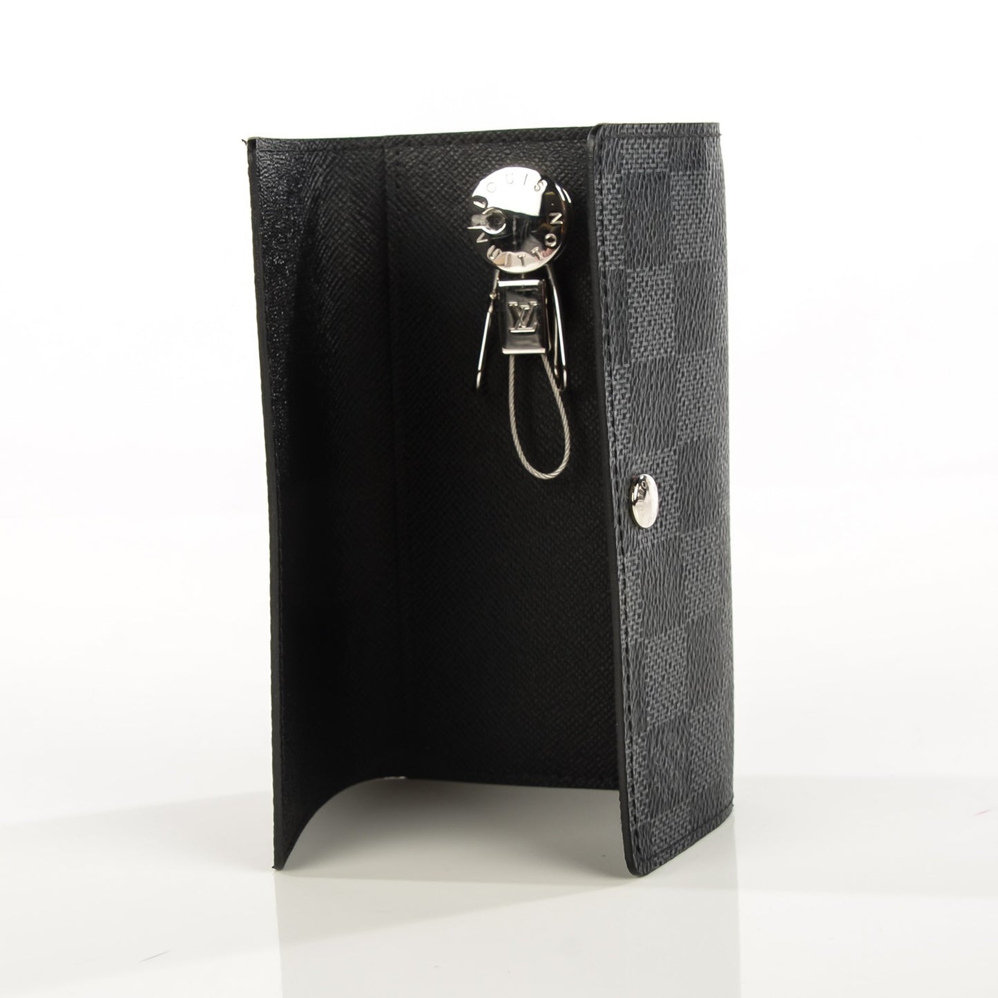 Damier Graphite Car Key Holder