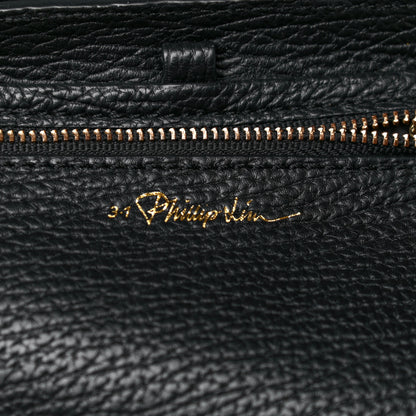 3.1 Phillip Lim Textured Calfskin Mini Pashli Satchel Black 6 of 13