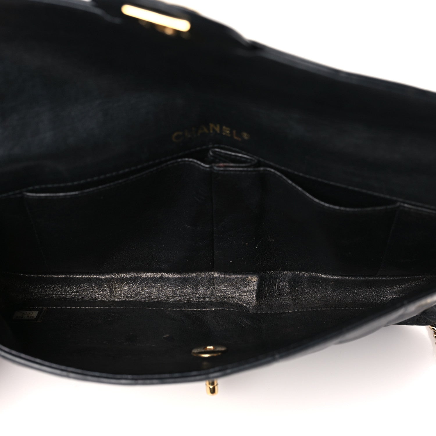 Chanel Lambskin East West Chocolate Bar Flap Black 6 of 11