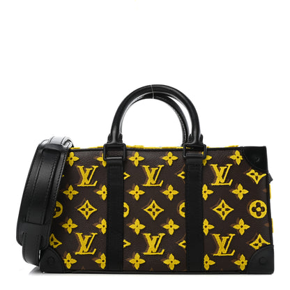 Louis Vuitton Monogram Tuffetage Speedy Trunk Jaune 1 of 4
