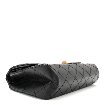 Chanel Aged Calfskin Quilted 2.55 Reissue 225 Flap Black 3 of 10