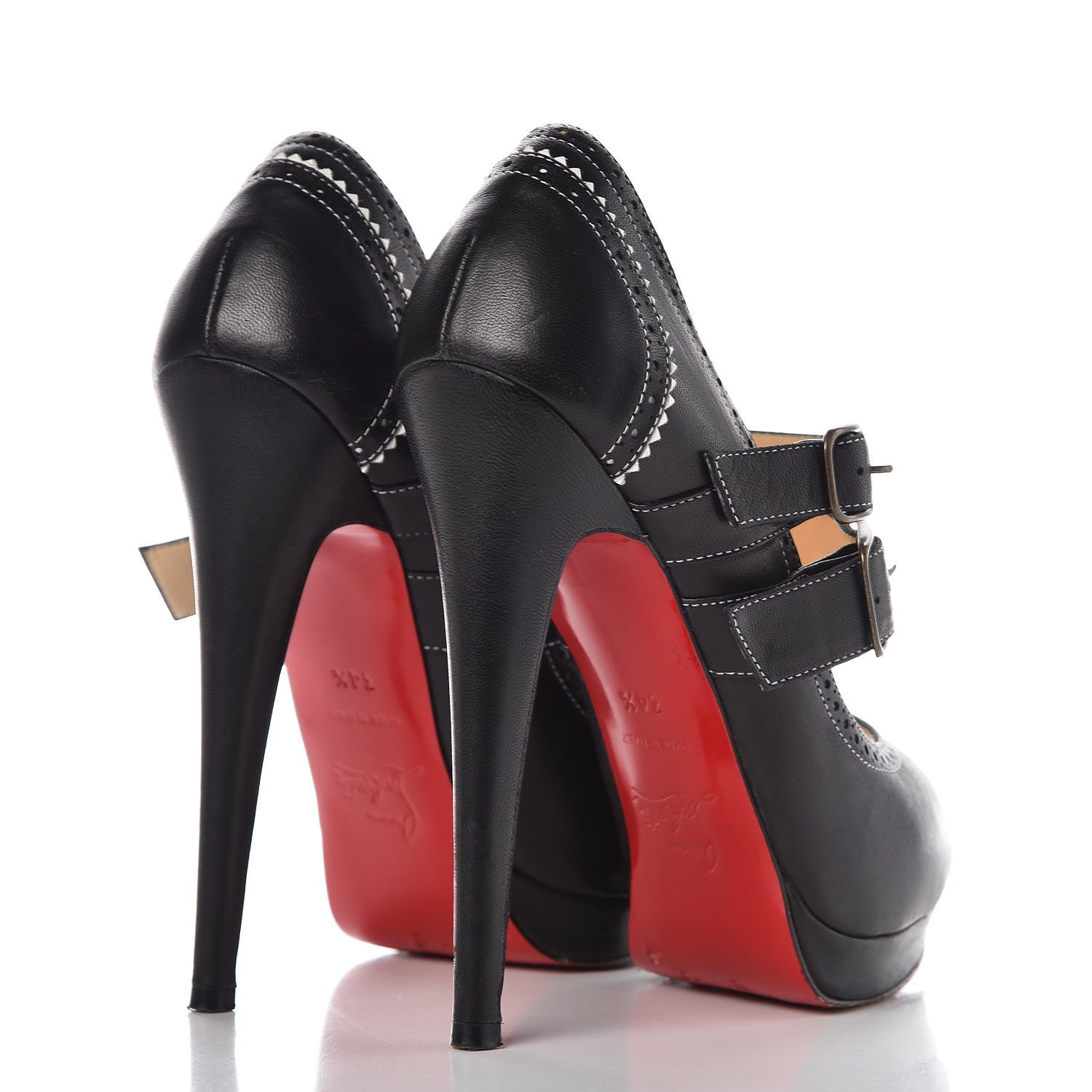 Christian Louboutin Nappa Luly 160 Pumps 34.5 Black 4 of 12