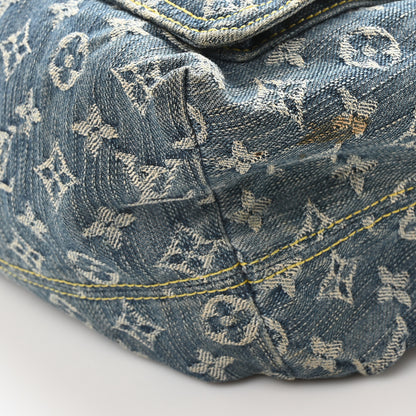 Louis Vuitton Denim Sac a Dos Backpack GM Blue 9 of 9