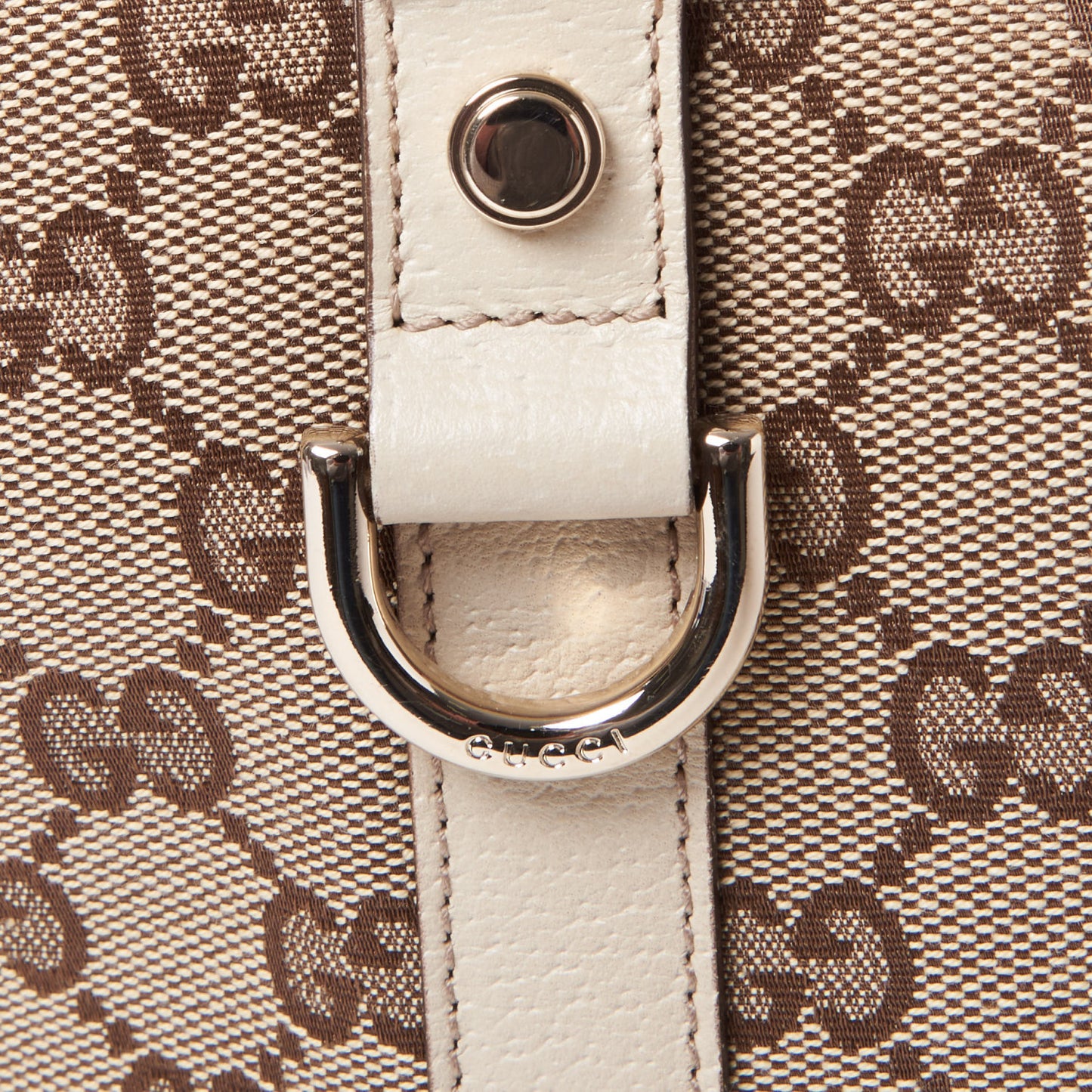 Monogram Medium Abbey Tote Off White
