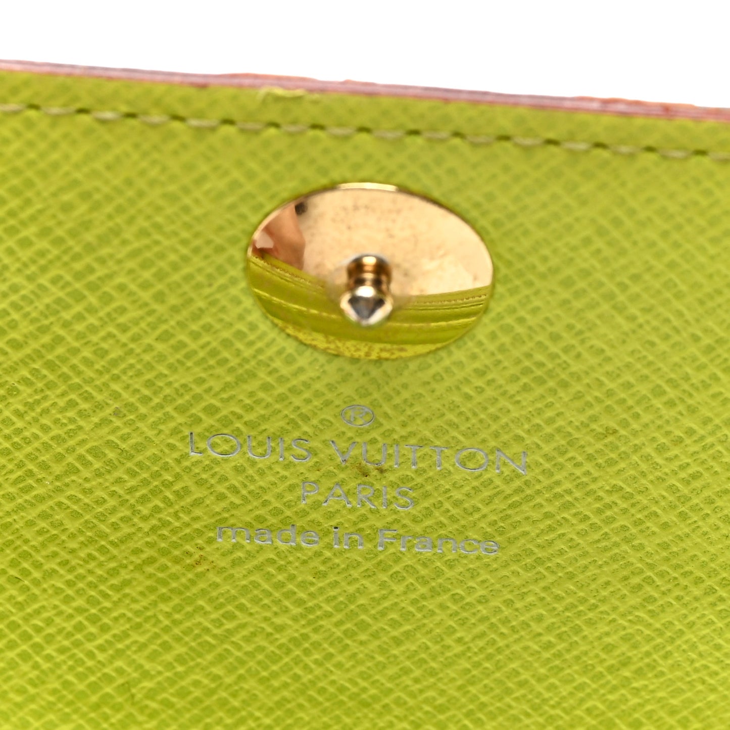 Monogram Multicolor Sarah Wallet Black Pistache