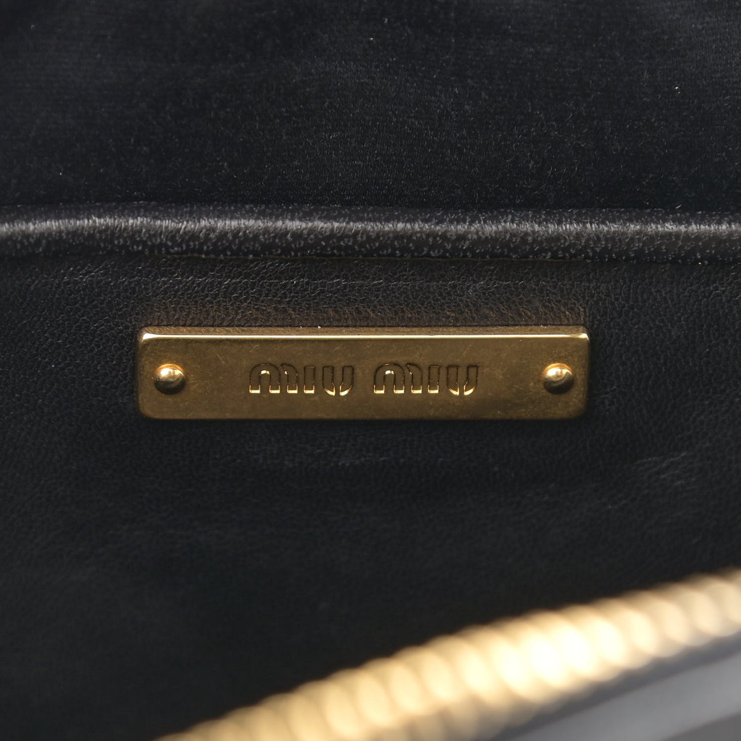 Nappa Matelasse Double Zip Pochette Clutch Black