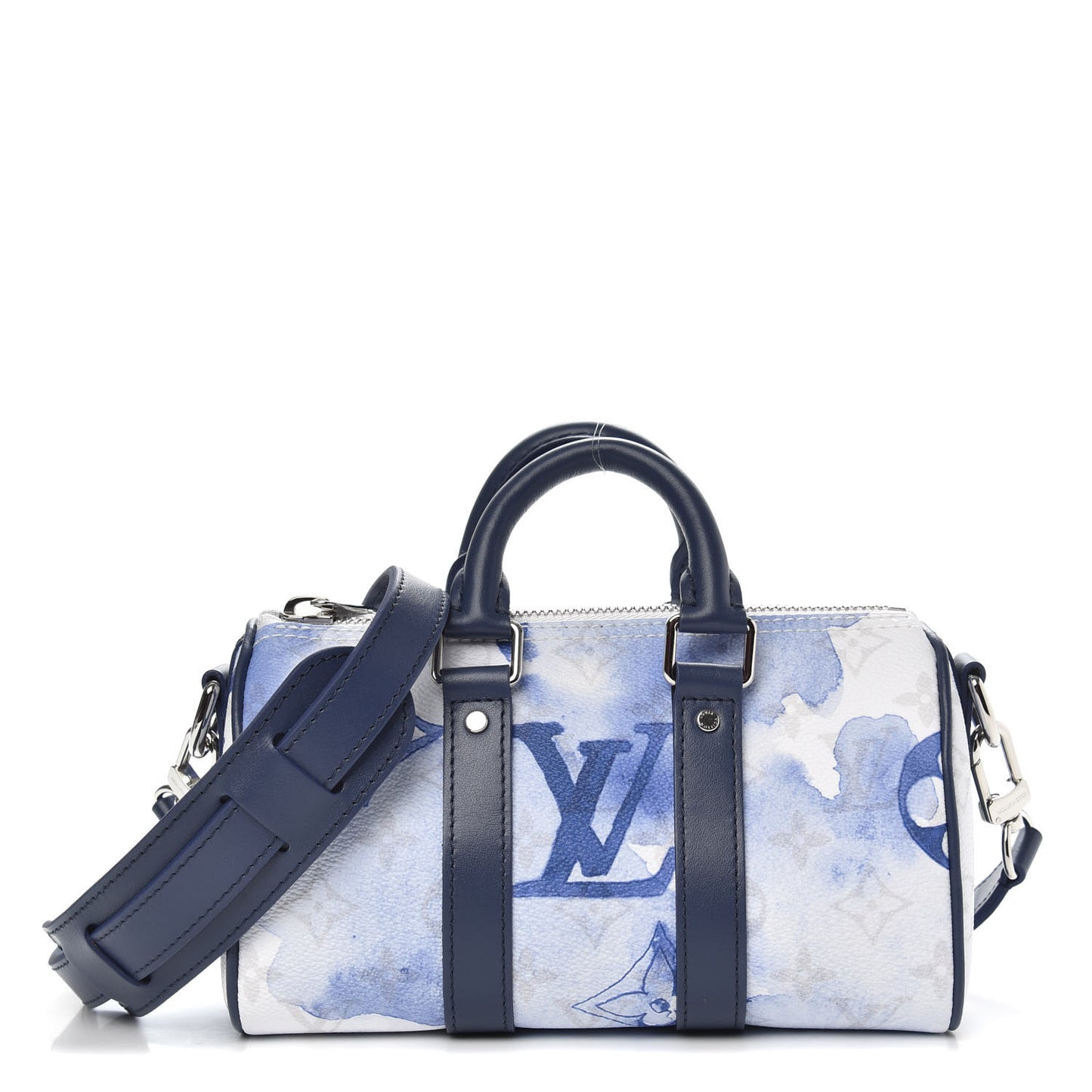 Monogram Watercolor Keepall XS Blue