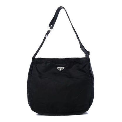 Prada Tessuto Nylon Messenger Bag Black 1 of 5