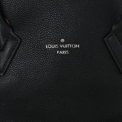 Louis Vuitton Veau Cachemire Soft Lockit MM Black 8 of 11
