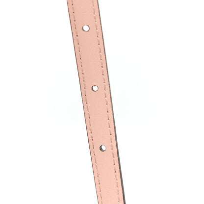 Gucci Patent Double G Thin Belt 110 44 Powder Pink 4 of 4
