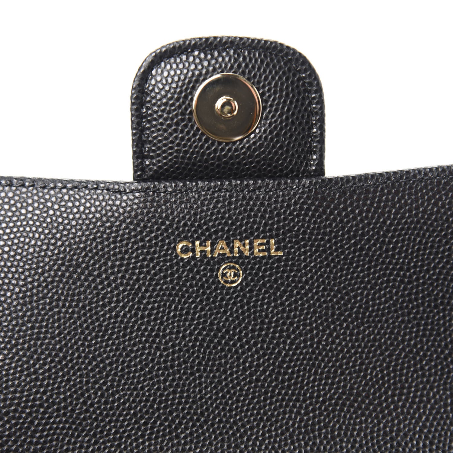 Chanel Caviar Quilted Glasses Case With Chain Black 6 of 9
