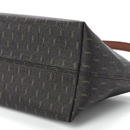 Saint Laurent Canvas Smooth Calfskin Le Monogramme Crossbody Bag Chestnut 12 of 12