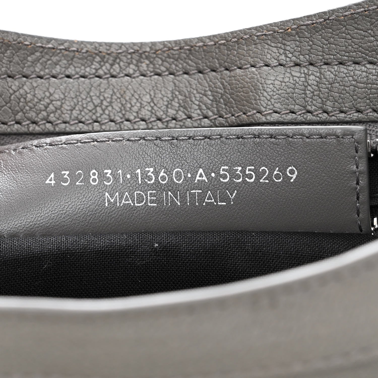 Balenciaga Chevre Silver Metallic Edge Hardware S City Gris Acier 8 of 10