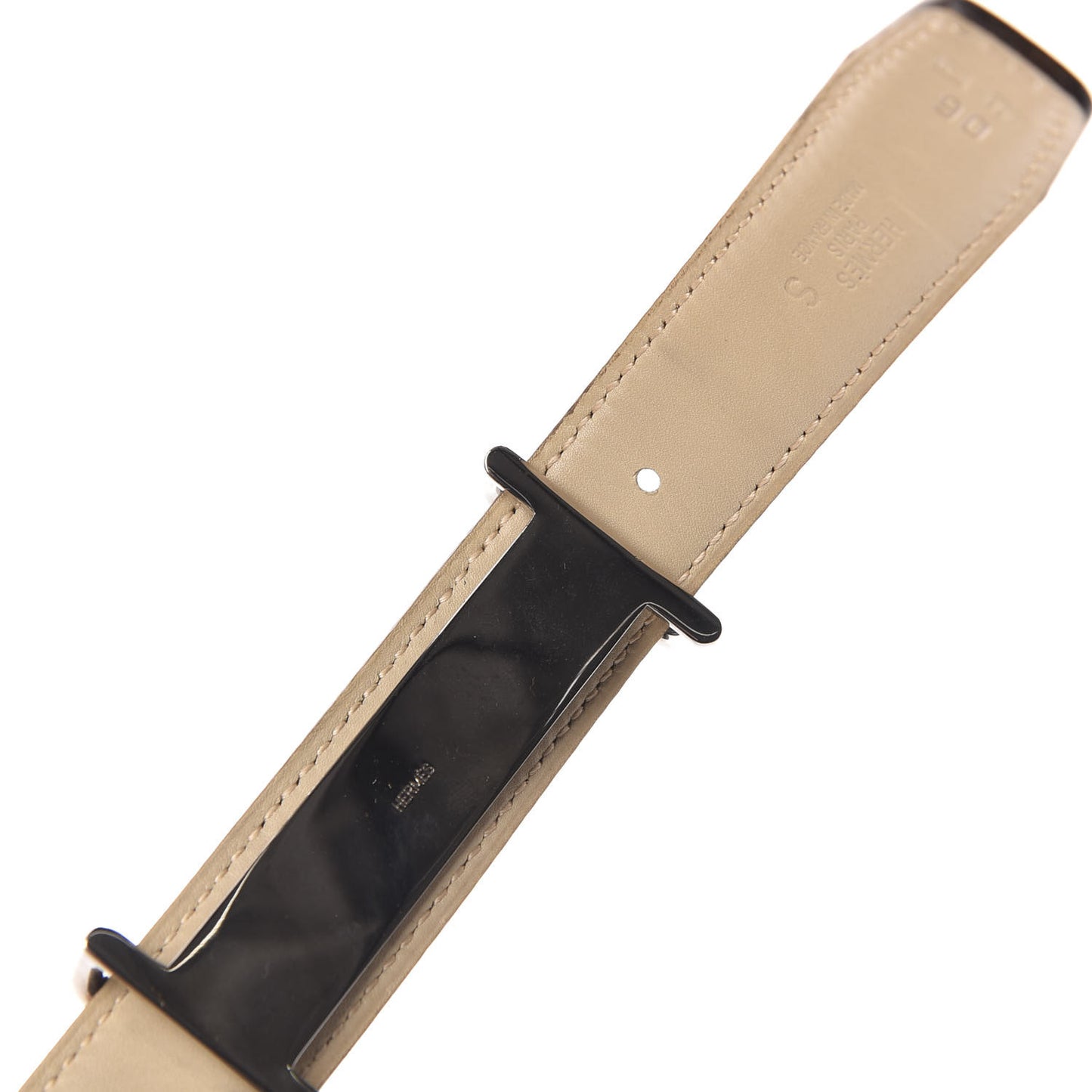 Box 24mm Belt 90 Black Parchemin