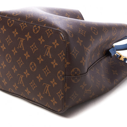 Louis Vuitton Monogram Neonoe MM Blue Jean 4 of 8