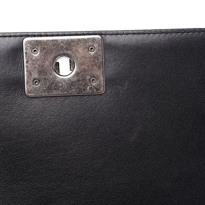Chanel Lambskin Quilted Medium Boy Flap Black 13 of 13