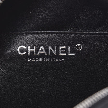 Chanel Caviar Chevron Quilted Camera Case Black 6 of 10