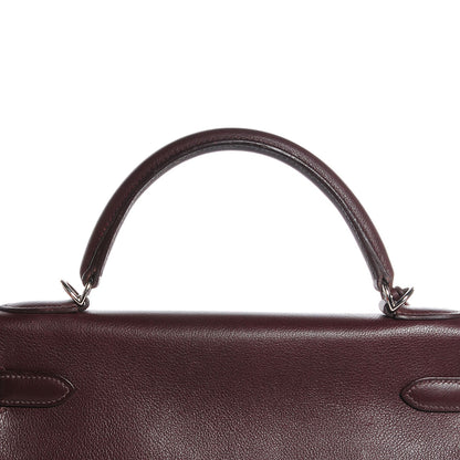 Hermes Evergrain Kelly Retourne 32 Havane 24 of 26