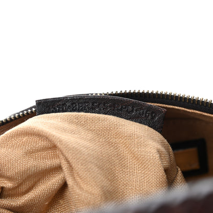 Fendi Zucca Nappa Nuvolata Vitello Tortuga Medium Spy Hobo Tobacco Moro 7 of 12