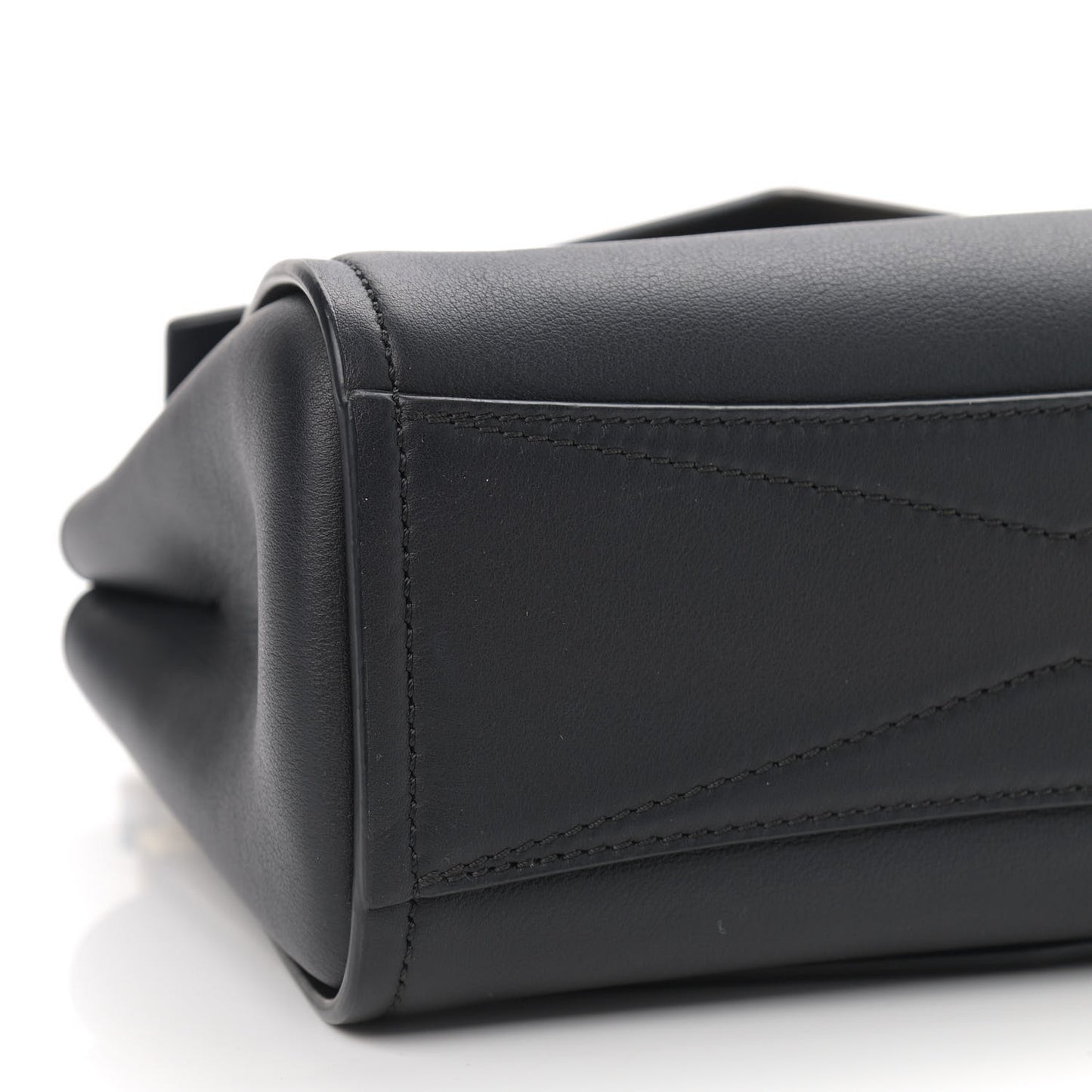 Calfskin Mini Mystic Shoulder Bag Black