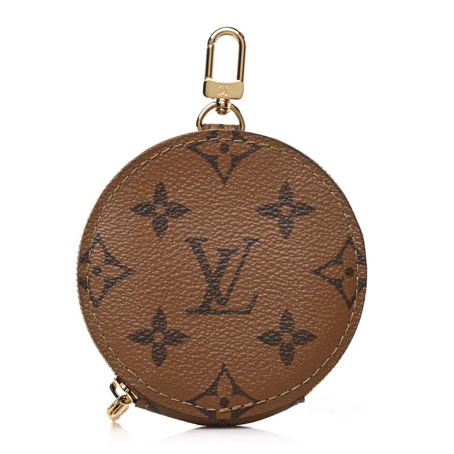 Louis Vuitton Reverse Monogram Bandouliere Round Coin Purse 1 of 7