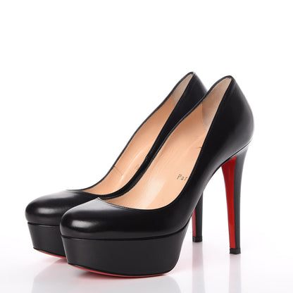 Christian Louboutin Kid Bianca 120 Pumps 35 Black 3 of 13